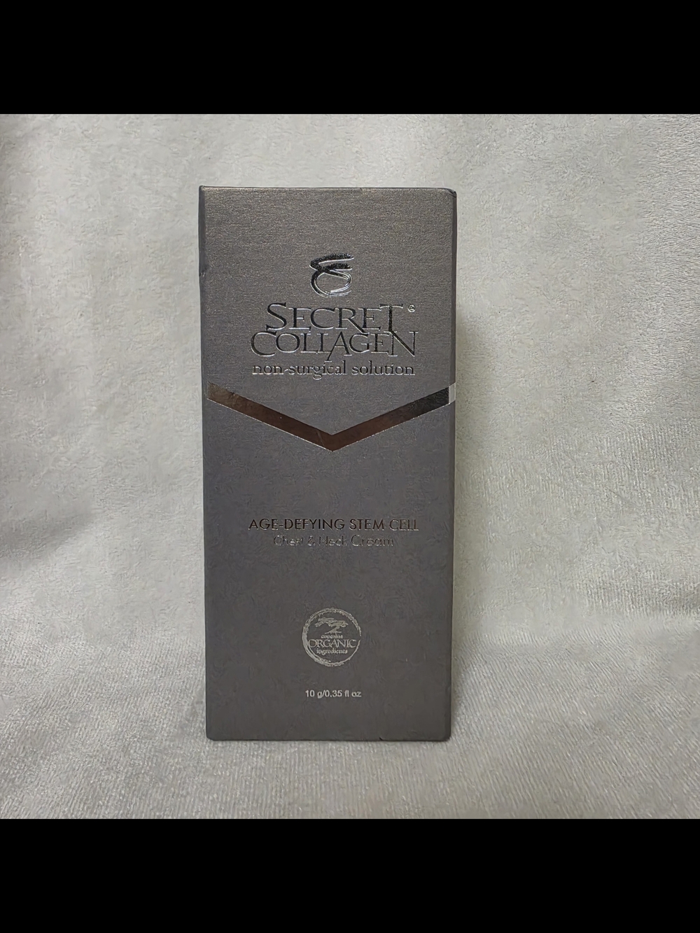 Secret Collagen Age-Defying Stem Cell Chest & Neck Cream 10g - Open Box